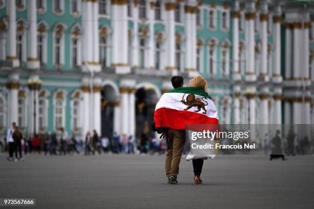 Mexico fans is seen during previews ahead of the 2018 Fifa World Cup on June 13, 2018 in St Petersburg, Russia.