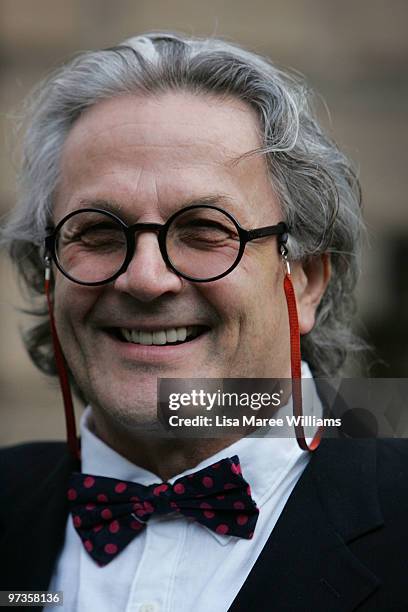 Director Dr George Miller is presented with France's most prestigious artistic award, an Ordre des Arts et des Lettres at the French Film Festival...