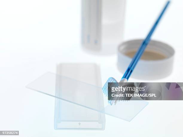 cervical smear test equipment - cervical pap smear stock pictures, royalty-free photos & images