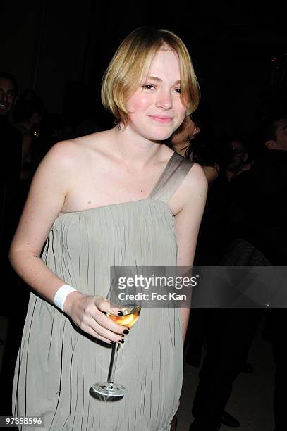 Uffie attends the Etam After Show Cocktail Photocall at Hotel D'Evreux on January 25, 2010 in Paris, France.
