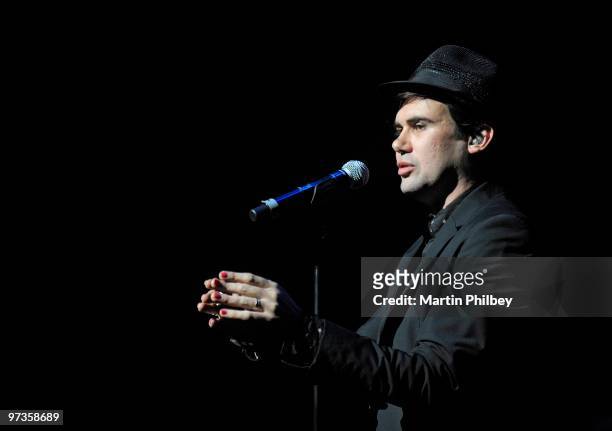 Phil Jamieson of Grinspoon performs the Beatles White Album at Hamer Hall on 1st August 2009 in Melbourne, Australia.