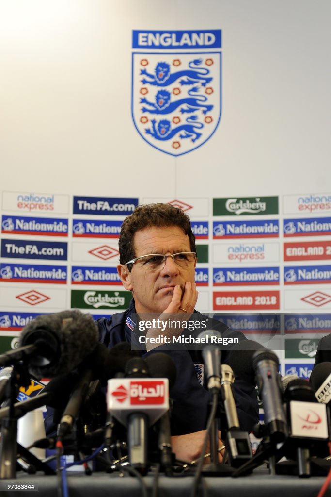 England Training & Press Conference