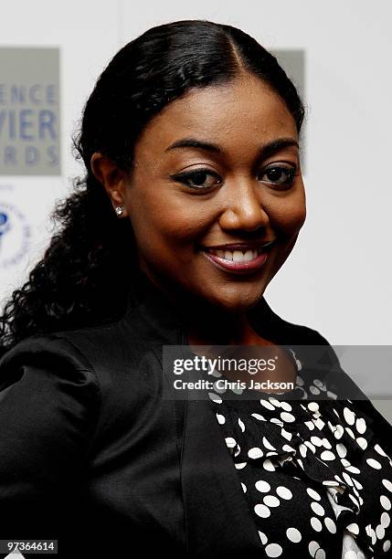 Actress Patina Miller attends the Laurence Olivier Awards Nominee Luncheon Party at the Haymarket Hotel on March 2, 2010 in London, England.