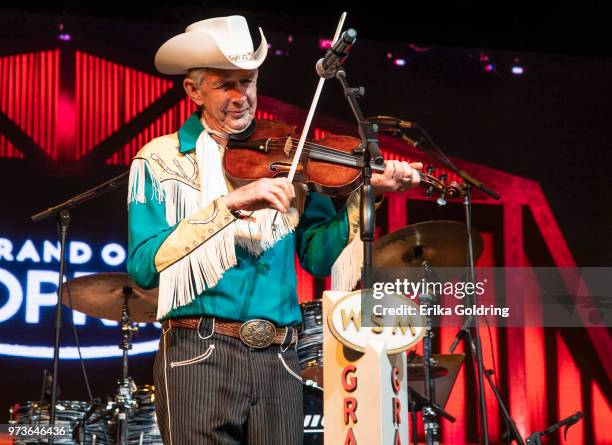 Woody Paul of Riders In The Sky performs during Bonnaroo Music & Arts Festival on June 10, 2018 in Manchester, Tennessee.