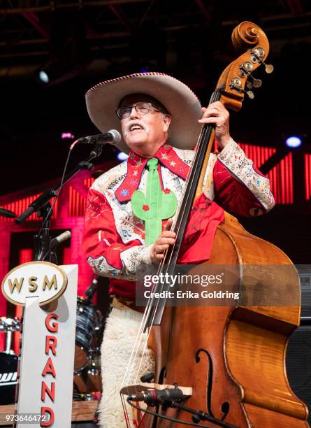 Too Slim of Riders In The Sky performs during Bonnaroo Music & Arts Festival on June 10, 2018 in Manchester, Tennessee.