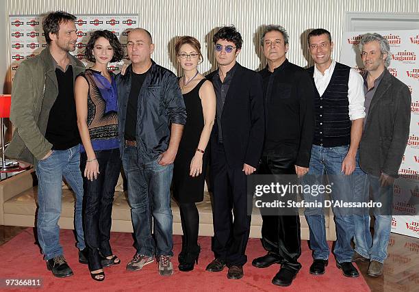 Alessandro Preziosi, Nicole Grimaudo, Ferzan Ozpetek, Elena Sofia Ricci, Riccardo Scamarcio, Ennio Fantastichini, Ivan Cotroneo and Domenico Procacci...