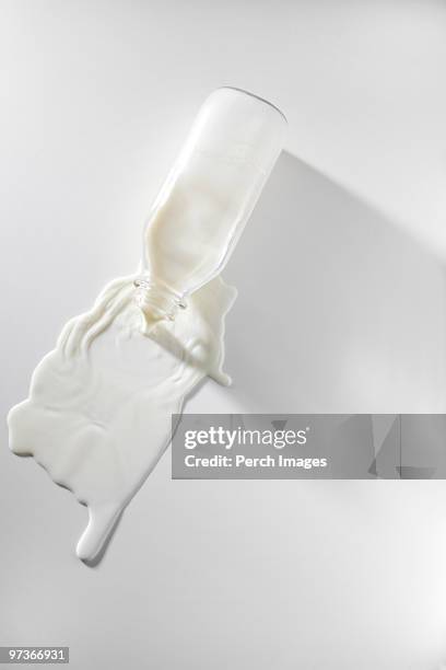 spilt milk - spilt milk stock pictures, royalty-free photos & images