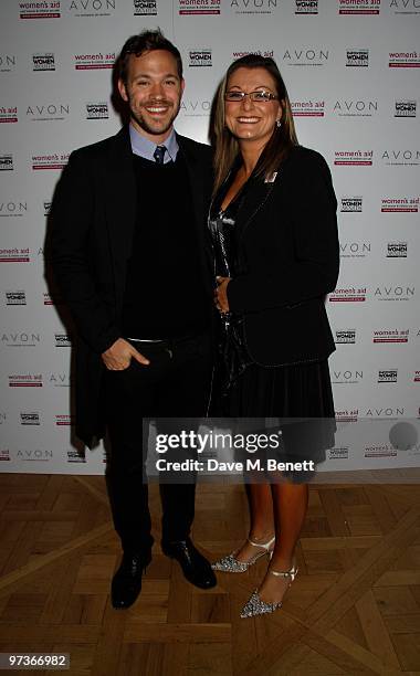 Will Young and Anna Segiatti attends the "AVON and Women's Aid Empowering Women Awards 2010" at the Manderin Hotel, London. On March 01, 2010