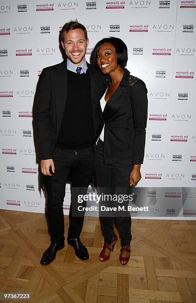 Will Young and Beverley Knight attend the "AVON and Women's Aid Empowering Women Awards 2010" at the Manderin Hotel, London. On March 01, 2010