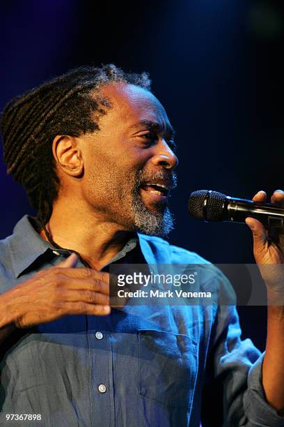 Bobby McFerrin performs live at the North Sea Jazz Festival in Ahoy on July 11, 2008 in Rotterdam, Netherlands.