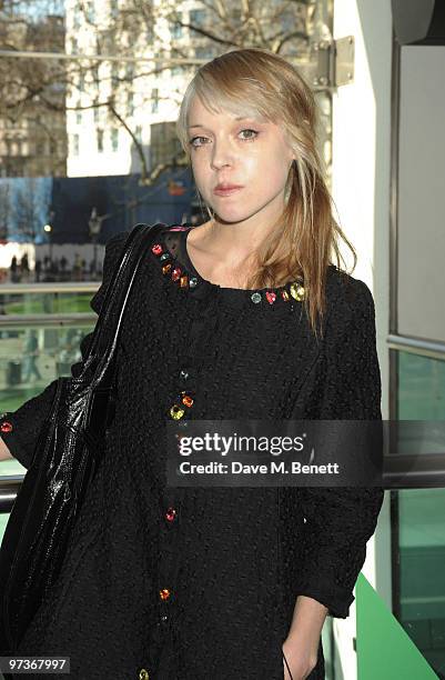 Antonia Campbell-Hughes attends the First Light Movie Awards at Odeon Leicester Square on March 2, 2010 in London, England.