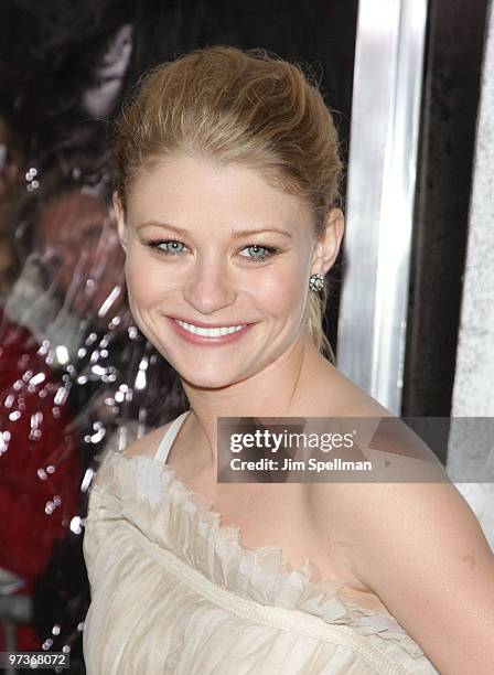 Actress Emilie de Ravin attends the premiere of "Remember Me" at the Paris Theatre on March 1, 2010 in New York City.