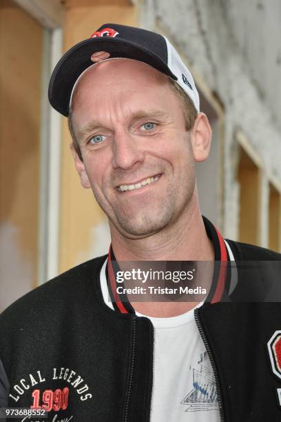 Daniel Termann attends the film preview of 'Der Sportpenner' on June 13, 2018 in Berlin, Germany.