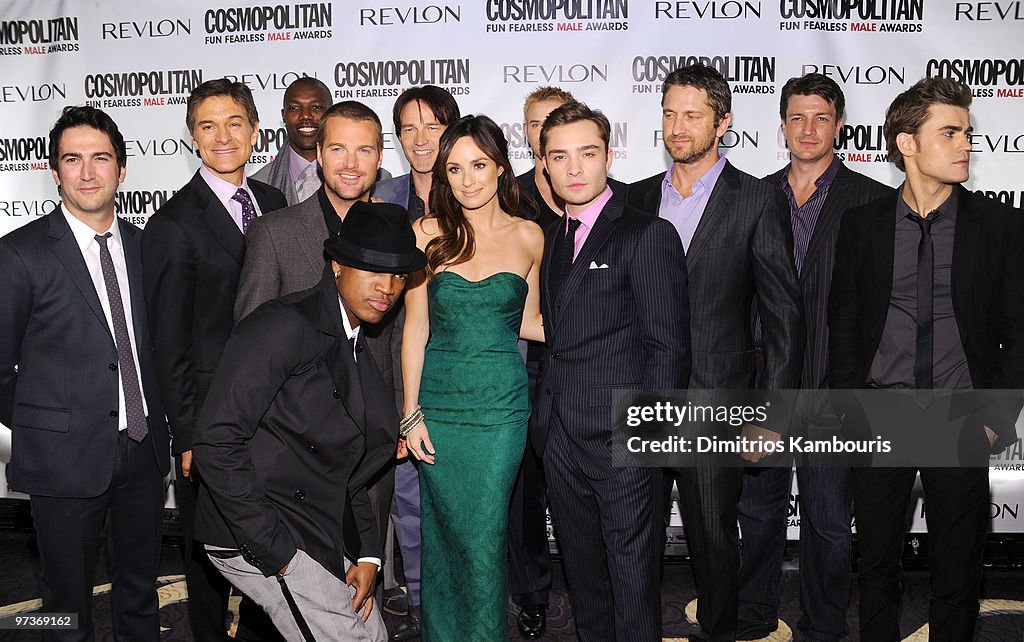 Cosmopolitan Magazine's Fun Fearless Males Of 2010