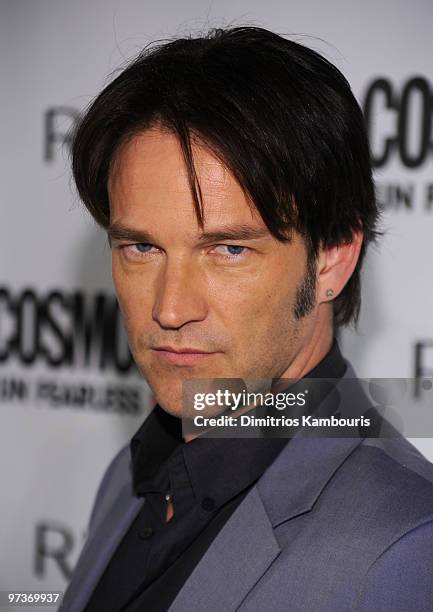 Actor Stephen Moyer attends Cosmopolitan Magazine's Fun Fearless Males of 2010 at the Mandarin Oriental Hotel on March 1, 2010 in New York City.