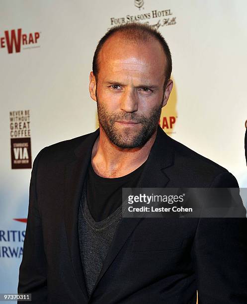 Jason Statham at Four Seasons Hotel on March 1, 2010 in Beverly Hills, California.