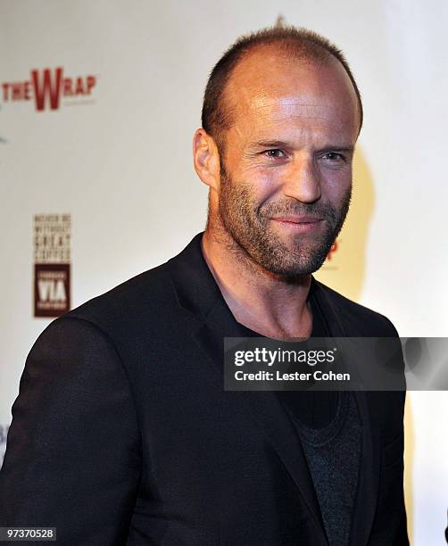 Jason Statham at Four Seasons Hotel on March 1, 2010 in Beverly Hills, California.