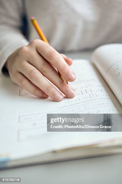 School Math Homework High School Math Homework Photos and Premium High Res Pictures - Getty ...