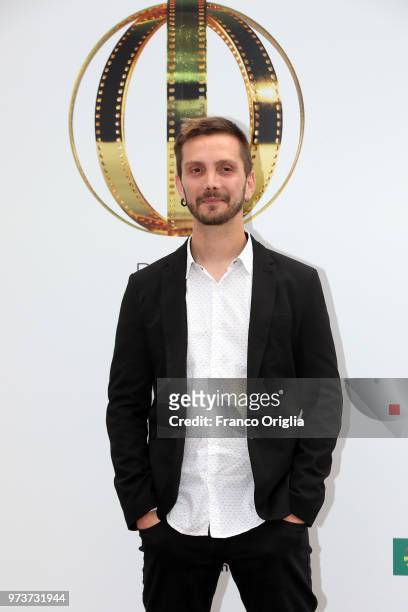 Daniele Stocchi attends Globi D'Oro awards ceremony at the Academie de France Villa Medici on June 13, 2018 in Rome, Italy.