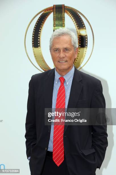 Francesco Rutelli attends Globi D'Oro awards ceremony at the Academie de France Villa Medici on June 13, 2018 in Rome, Italy.