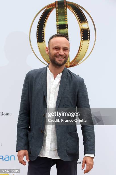 Ciro Formisano attends Globi D'Oro awards ceremony at the Academie de France Villa Medici on June 13, 2018 in Rome, Italy.