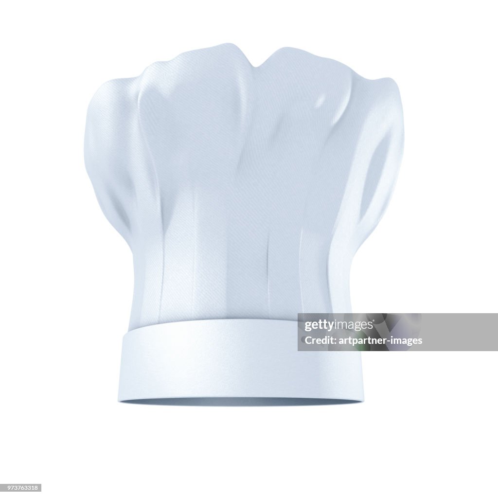 Chef's Hat against white background