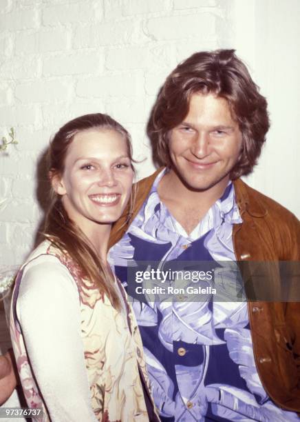 Susan Bridges and Jeff Bridges