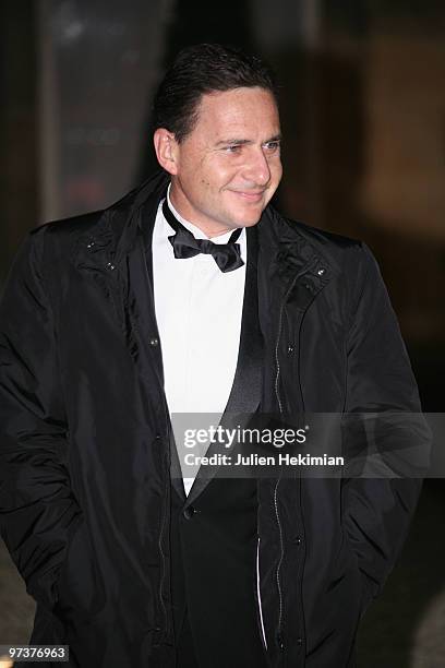 French Immigration Minister Eric Besson arrives to attend a state dinner honouring visiting Russian President Dmitry Medvedev at the Elysee Palace on...