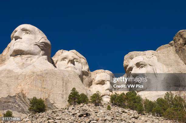 Mount Rushmore, Keystone, Black Hills, South Dakota, USA.