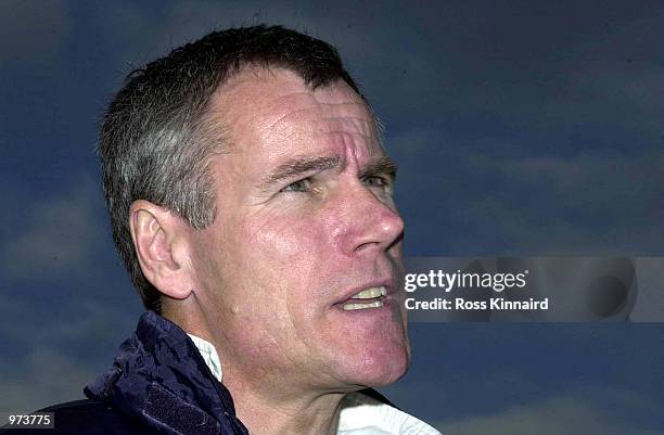 Peter Taylor, manager of Leicester City at the club's training ground, Leicester. Digital Image. Mandatory Credit: Ross Kinnaird/ALLSPORT