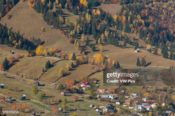Rural landscapes of Romania.