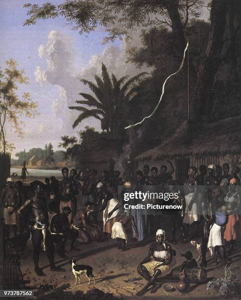 Slave Gathering 1707, Valkenburg, Dirk van, 1707 .