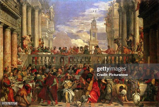 Wedding at Cana, Veronese, 1562 .