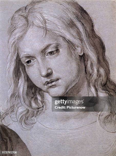 Head of Young Jesus, Durer, Albrecht, 1506 .