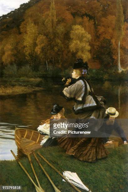 Boating Outing, Tissot, James Jacques Joseph, 1871 .