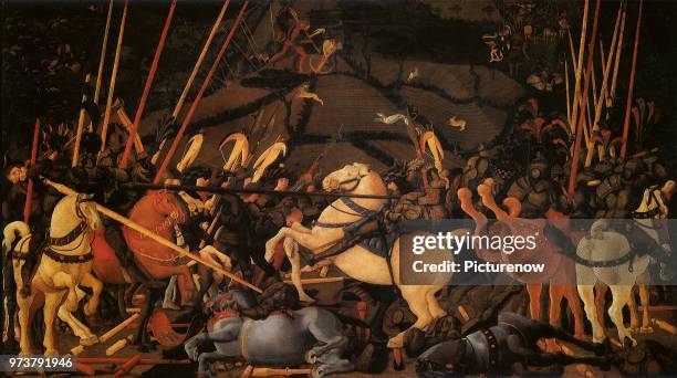 Battle of San Romano 1432, Uccello, Paolo, 1432 .