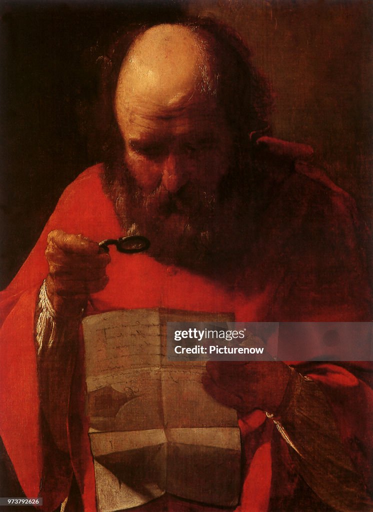 St. Jerome Reading (Saint Jerome Lisant)