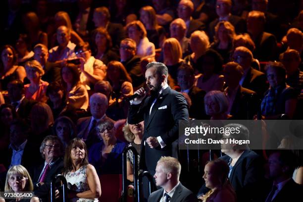 Alfie Boe performs during the 2018 Classic BRIT Awards held at Royal Albert Hall on June 13, 2018 in London, England.