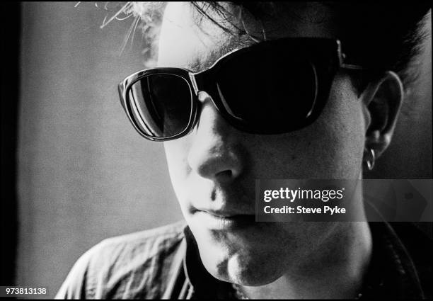 Singer, songwriter and musician Robert Smith, of British rock group, The Cure, Kensington, London, 6th July 1983.