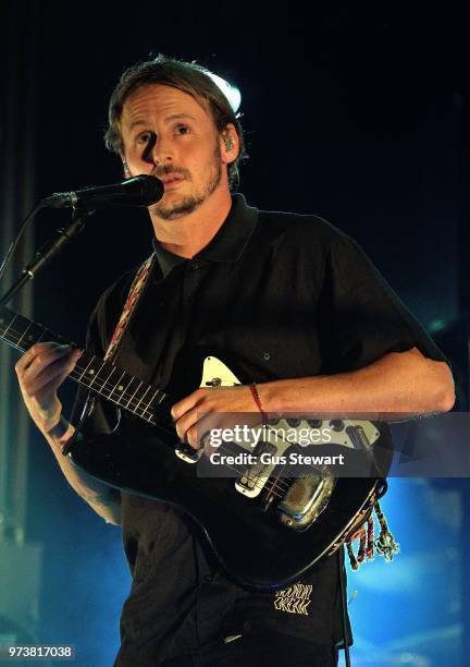 Ben Howard performs on stage at Eventim Apollo on June 13, 2018 in London, England.