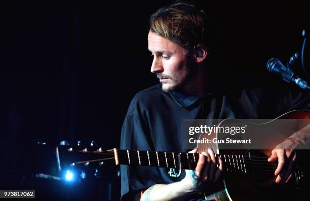 Ben Howard performs on stage at Eventim Apollo on June 13, 2018 in London, England.