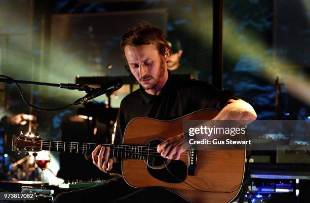 Ben Howard performs on stage at Eventim Apollo on June 13, 2018 in London, England.