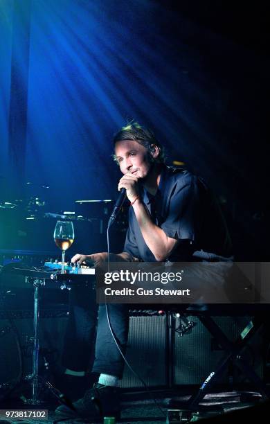 Ben Howard performs on stage at Eventim Apollo on June 13, 2018 in London, England.