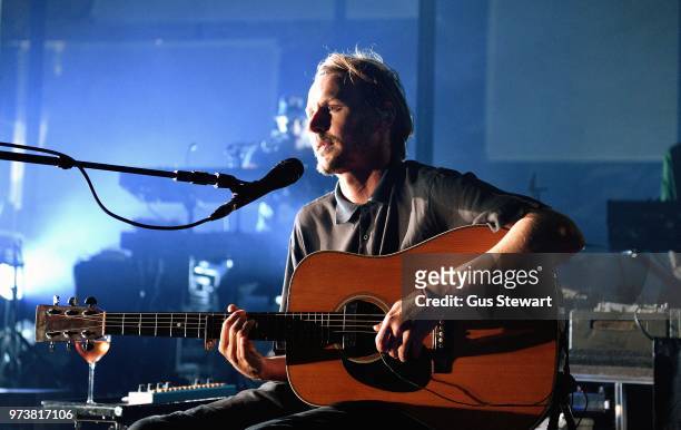 Ben Howard performs on stage at Eventim Apollo on June 13, 2018 in London, England.