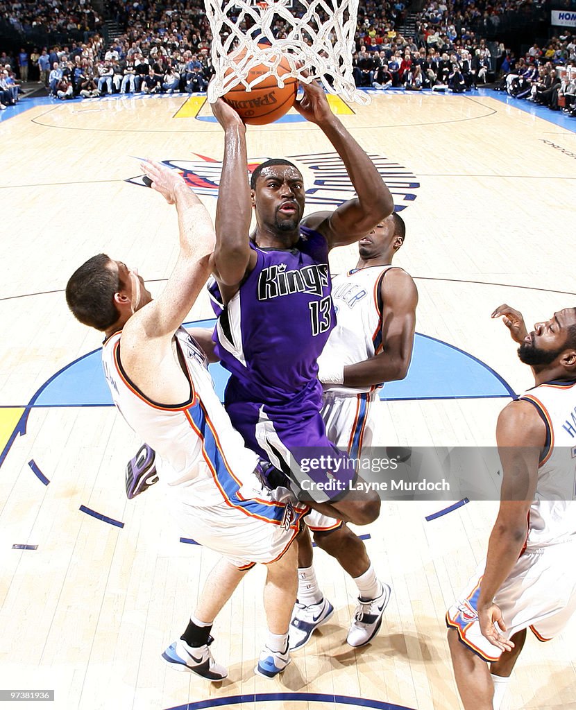 Sacremento Kings v Oklahoma City Thunder