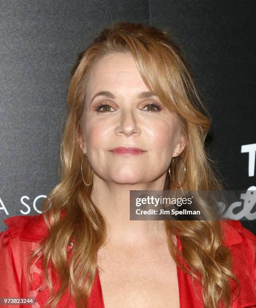 Actress Lea Thompson attends the screening of "The Year Of Spectacular Men" hosted by MarVista Entertainment and Parkside Pictures with The Cinema...