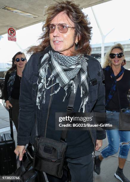 David Coverdale is seen on June 13, 2018 in Los Angeles, California.