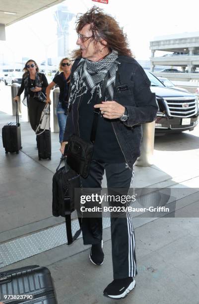 David Coverdale is seen on June 13, 2018 in Los Angeles, California.