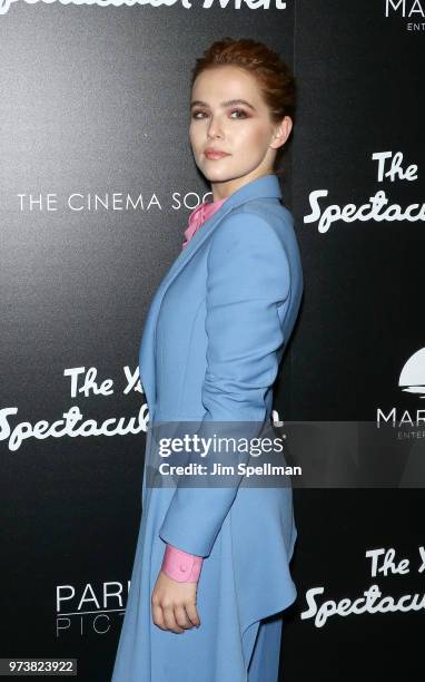 Actress Zoey Deutch attends the screening of "The Year Of Spectacular Men" hosted by MarVista Entertainment and Parkside Pictures with The Cinema...