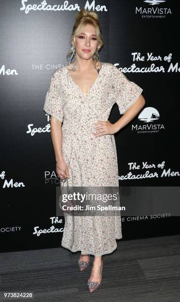 Actress Madelyn Deutch attends the screening of "The Year Of Spectacular Men" hosted by MarVista Entertainment and Parkside Pictures with The Cinema...